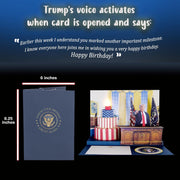 Trump Voice Birthday Card