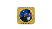 Trump Assassination Square Coin