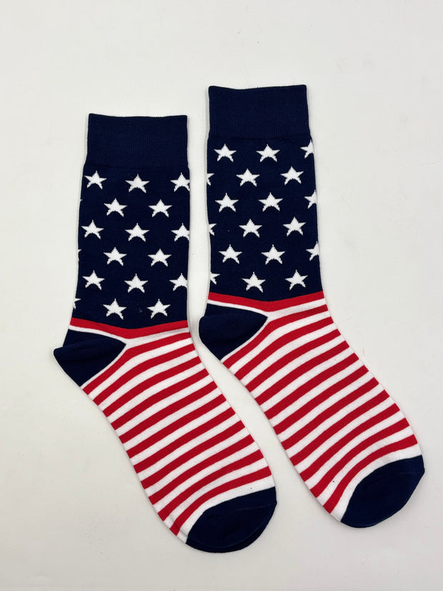 USA Flag Socks