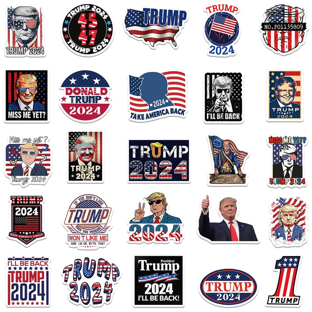 Trump Stickers 50 pack