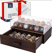 Glass Coin Case