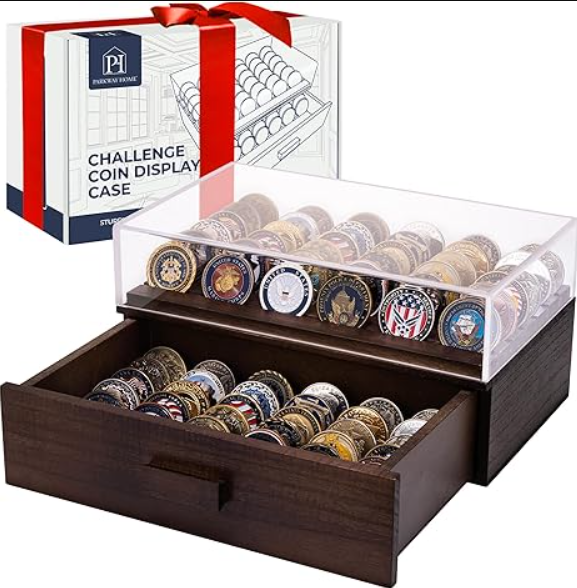 Glass Coin Case