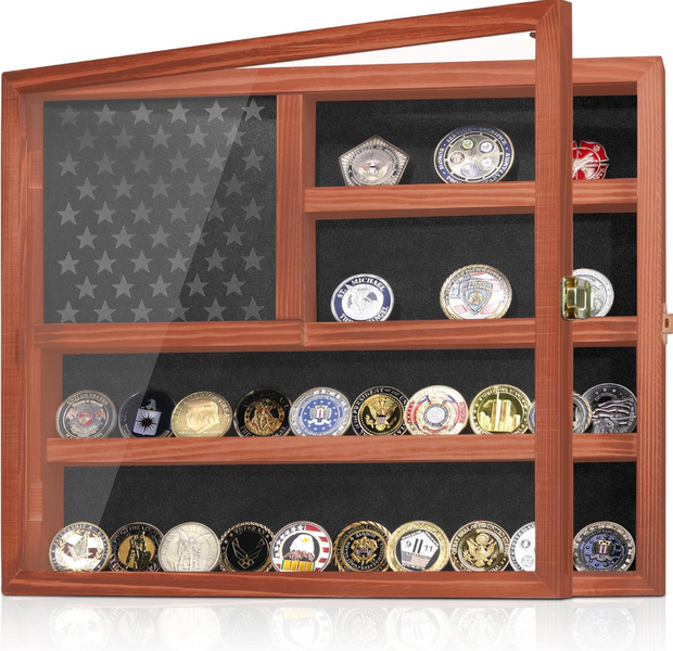 American Flag Coin Case