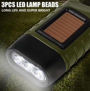 Hand Crank Flashlight