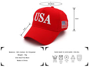 Trump USA hat red