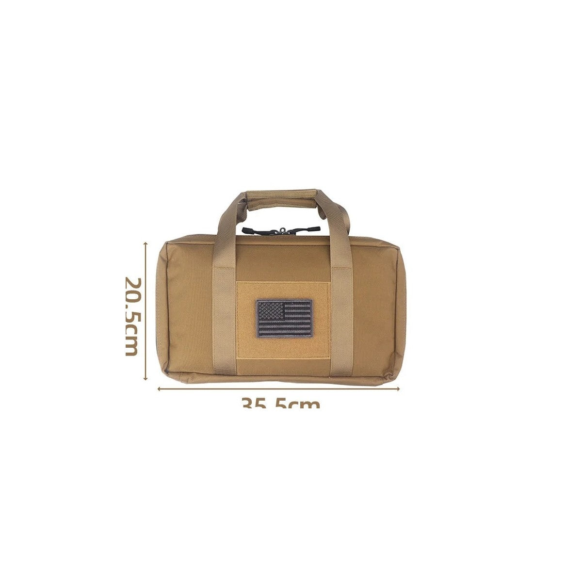 Pistol Gun Bag dimensions: 35.5 x 20.5 cm