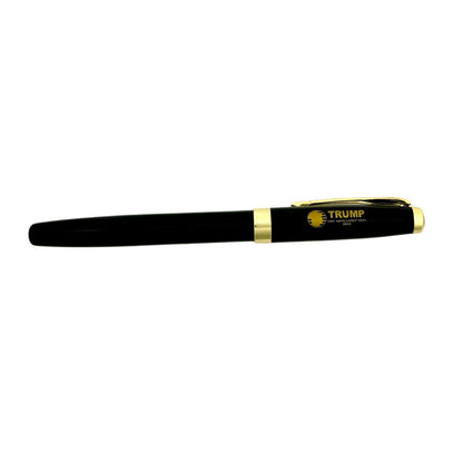 Trump Pen capped, side view on white
