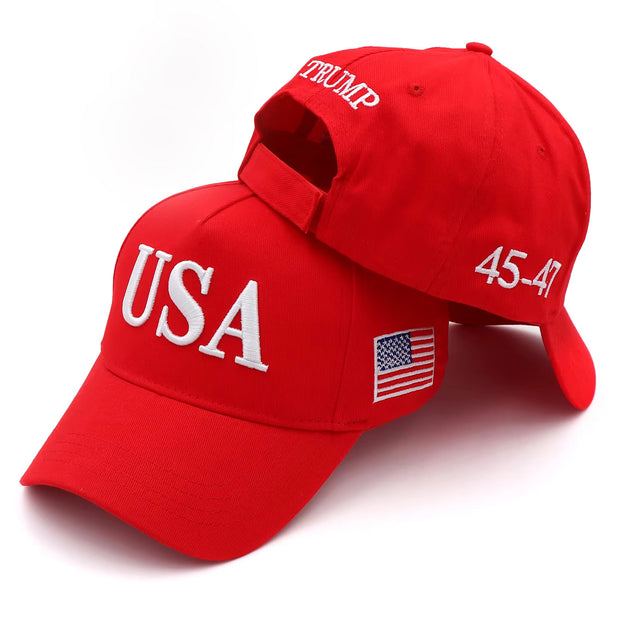 Trump USA hat red