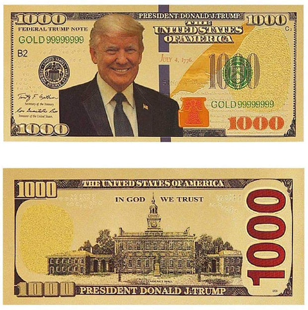 Trump $1000 Bills