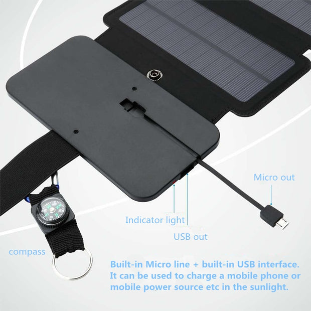 4 Panel Solar Charger