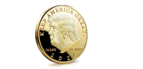 Trump Coin 2024 - Gold